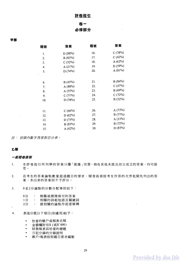 答案(中文)