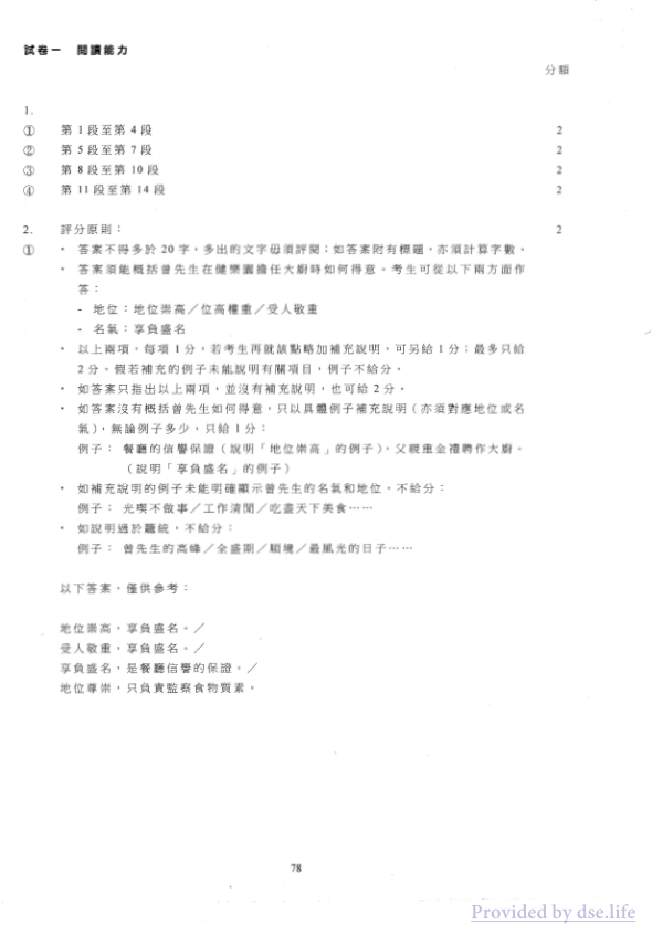答案