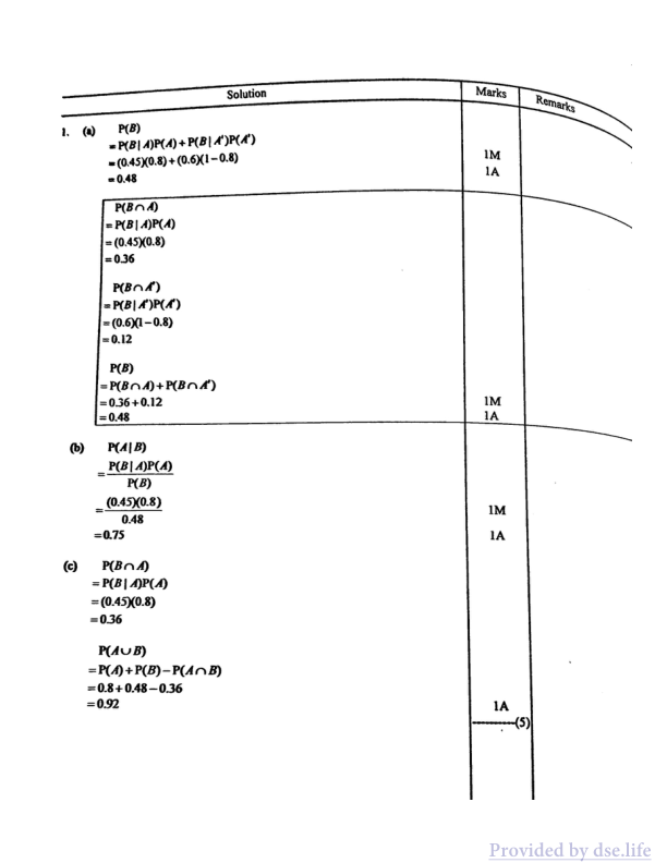 答案(英文)
