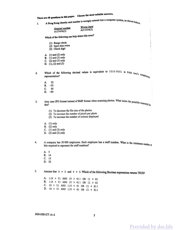 真题 Paper 1(英文)