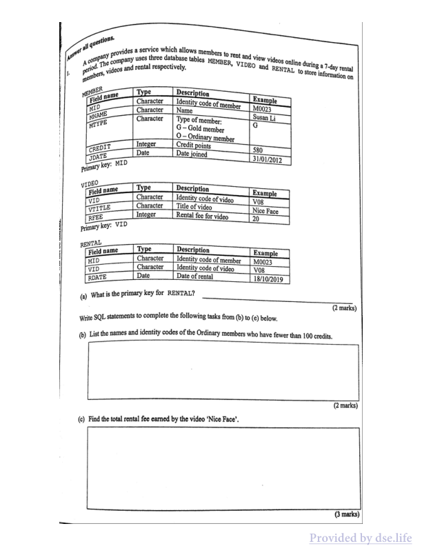 真题 Paper 2a(英文)