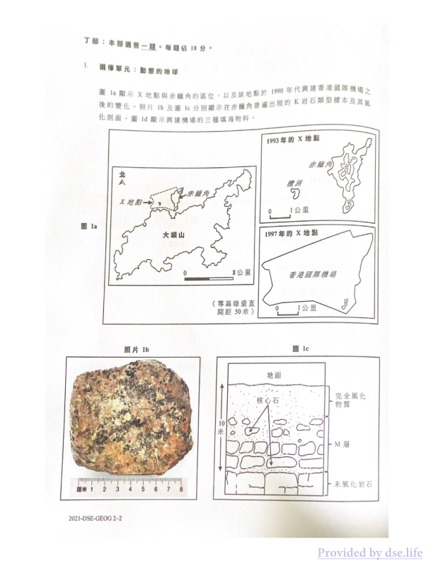 真题 Paper 2(中文)